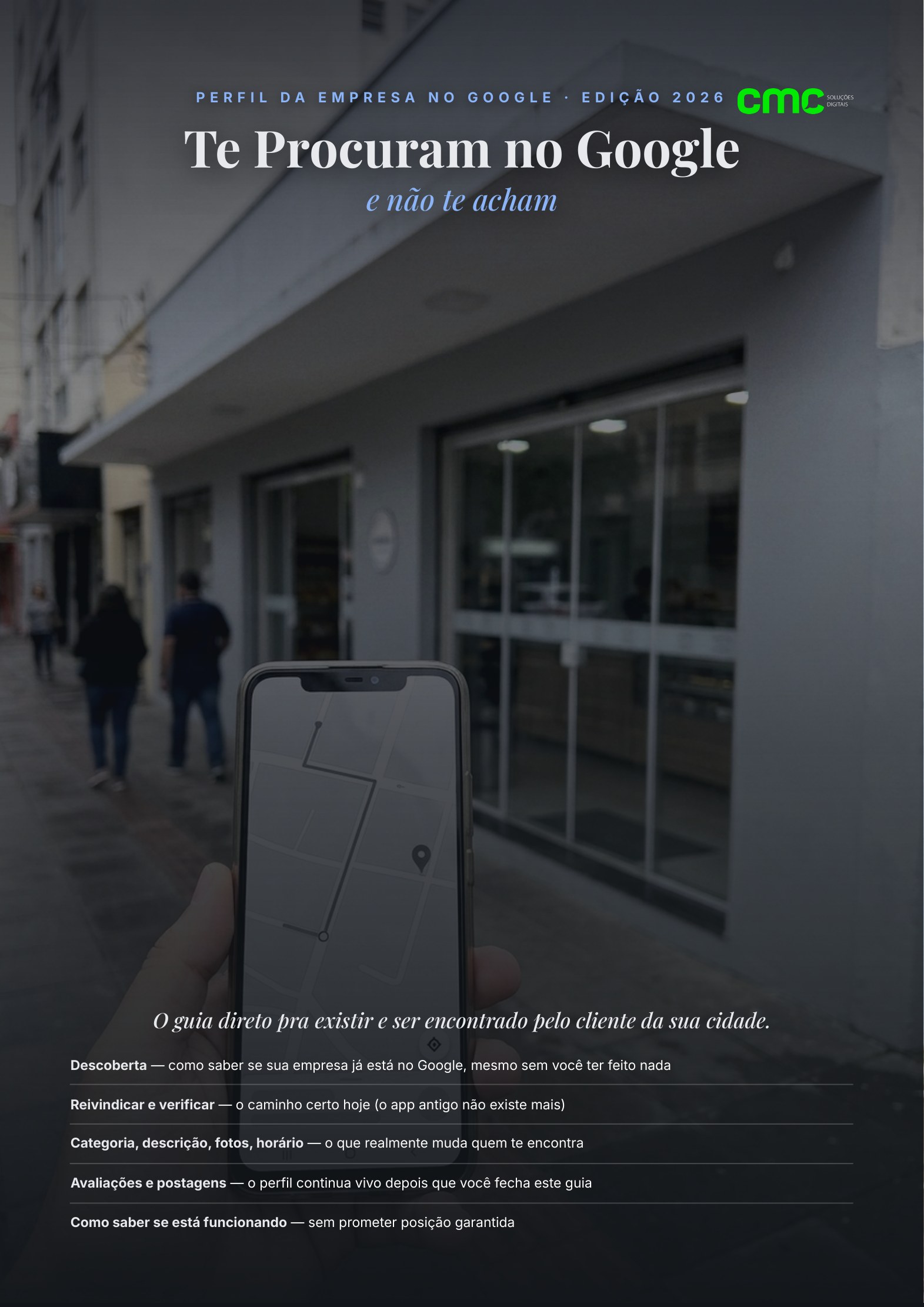 Capa do Guia Apareça no Google — Te Procuram no Google e não te acham